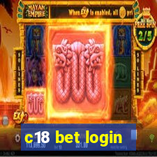 c18 bet login